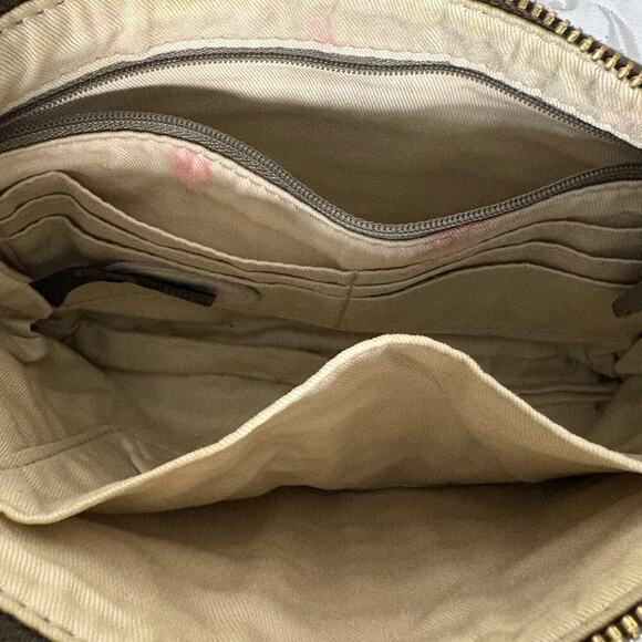 VTG FOSSIL Women’s Leather Crossbody Bag Purse Small Normcore Capsule Wardrobe - Picture 4 of 11